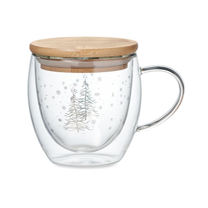 Tasse en verre à double paroi
