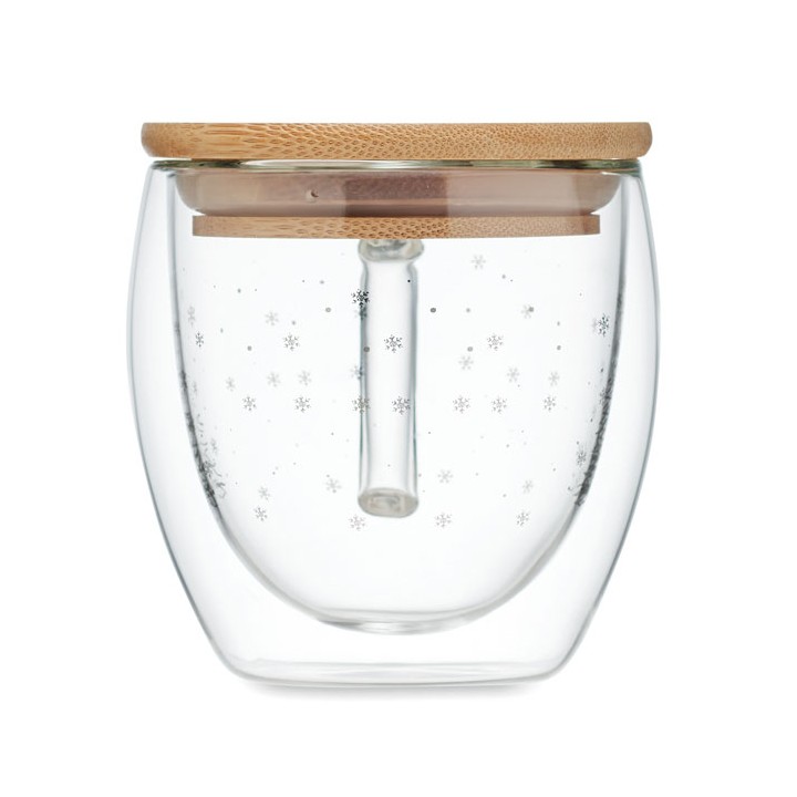 Tasse en verre à double paroi