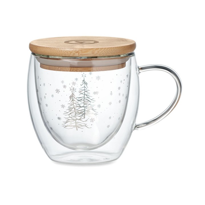 Tasse en verre à double paroi