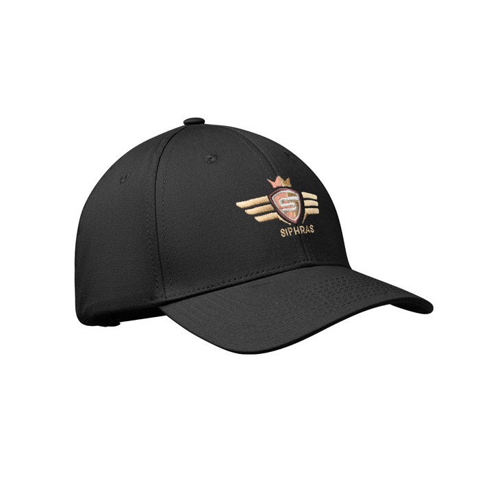 Casquette baseball  à 6 pans