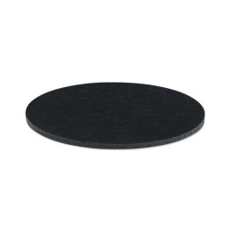 Sous-verre rond en feutre RPET
