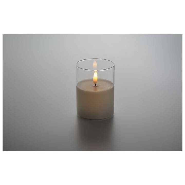 Bougie de cire LED