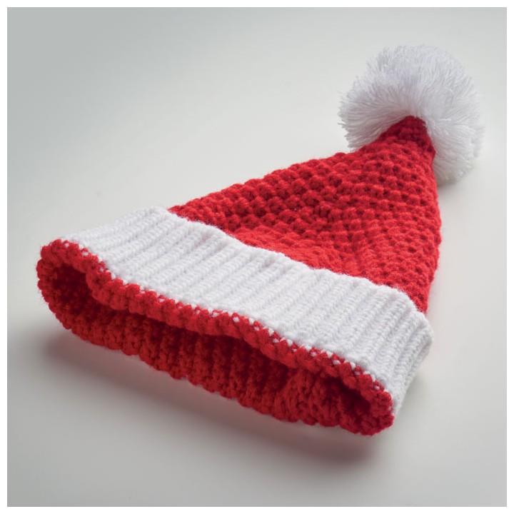 Bonnet de Noël en tricot