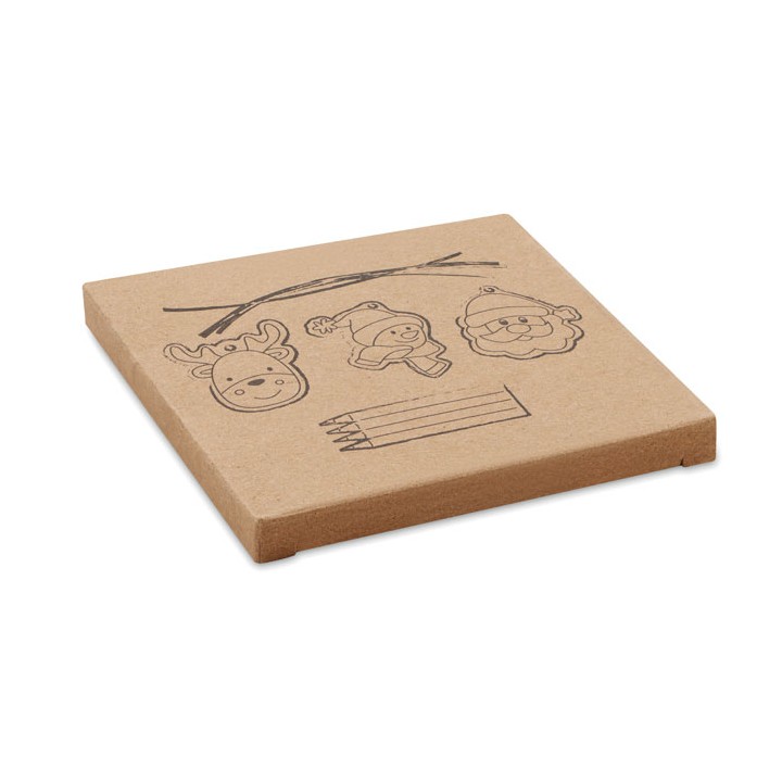 Décorations en bois à dessiner