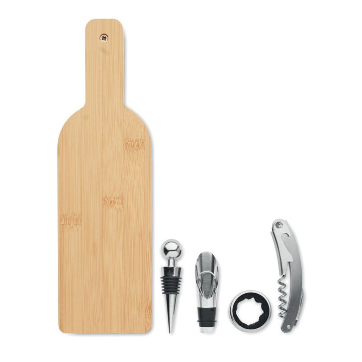 Set de vin forme de bouteille
