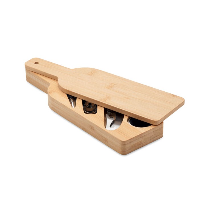 Set de vin forme de bouteille