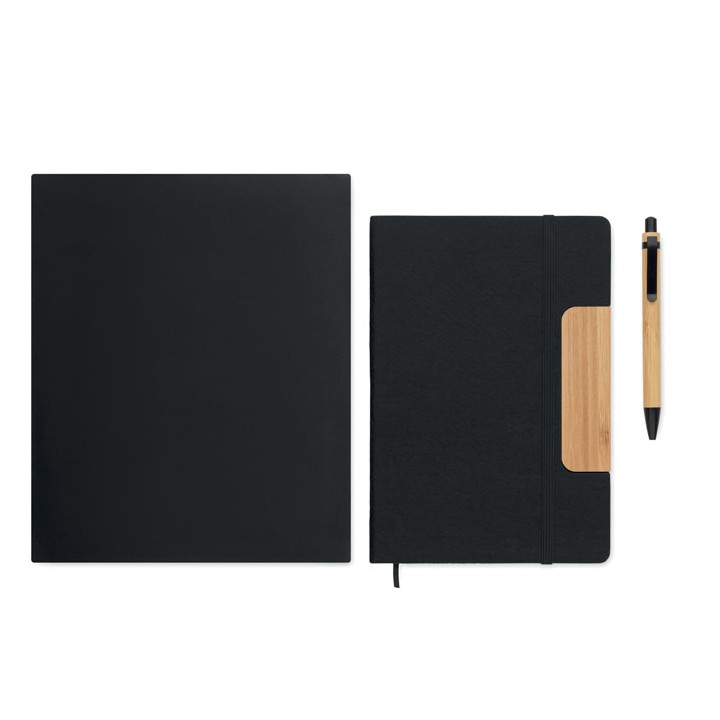 Carnet A5 RPET et stylo