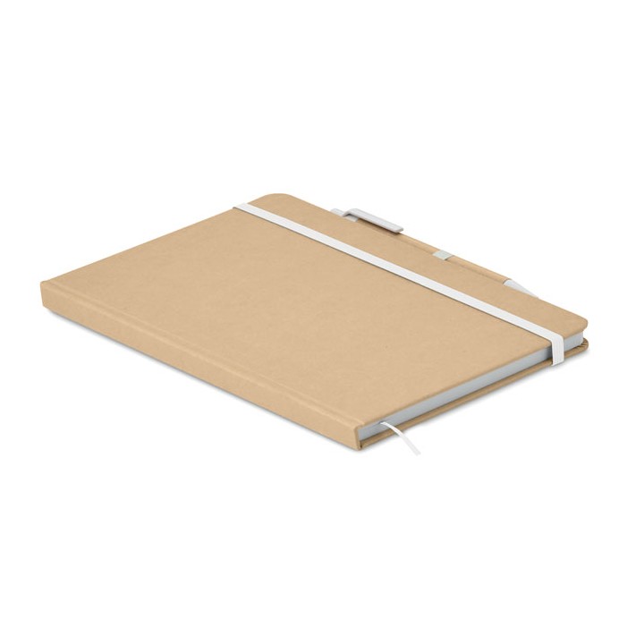 Carnet A5 en carton recyclé