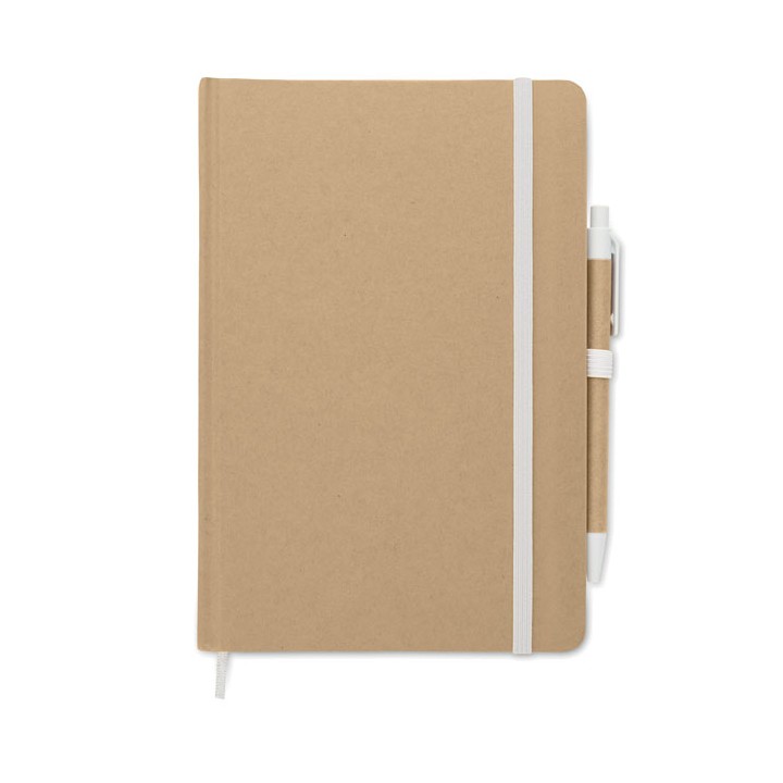 Carnet A5 en carton recyclé