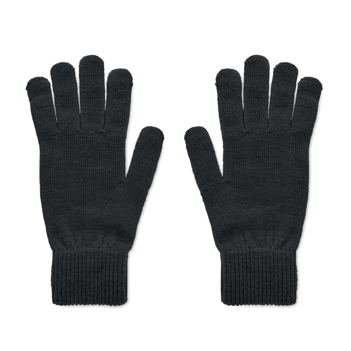 Gants tricotés en RPET