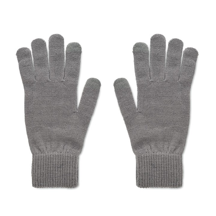 Gants tricotés en RPET