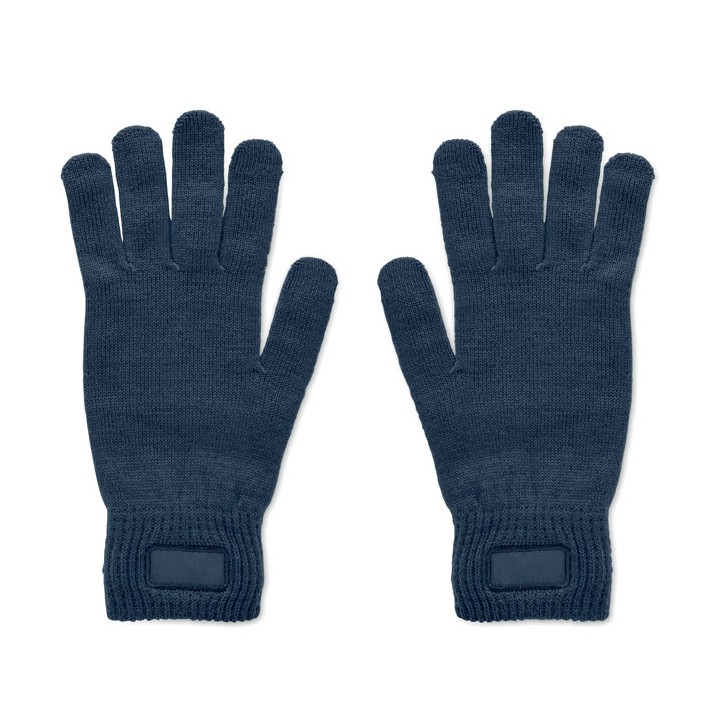Gants tricotés en RPET