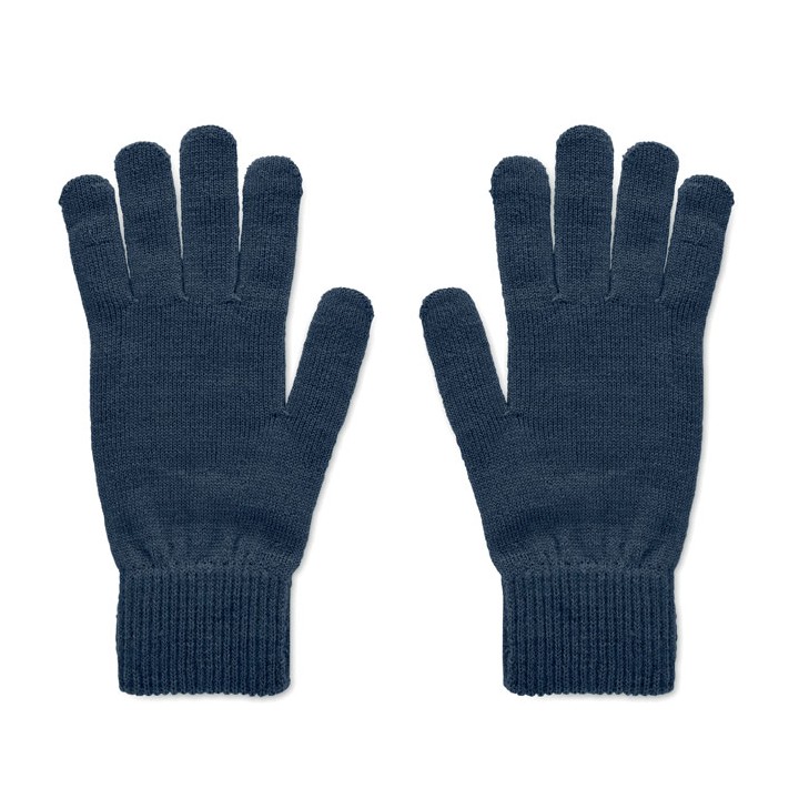 Gants tricotés en RPET