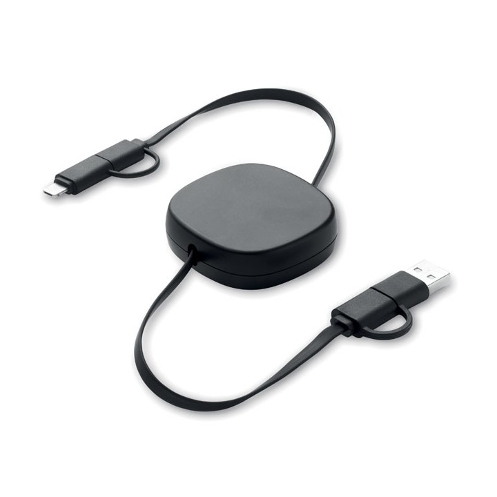 Câble de charge rétractable 60W
