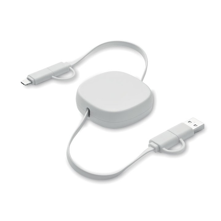 Câble de charge rétractable 60W