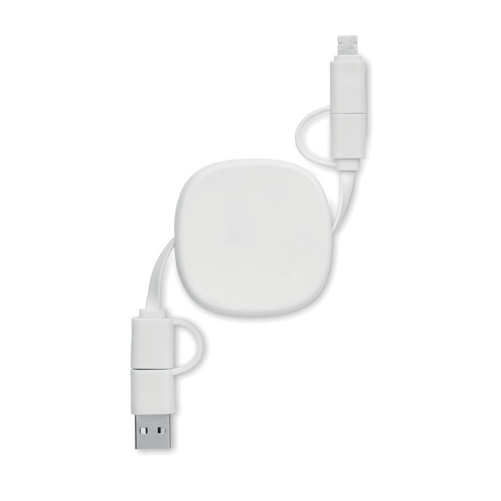 Câble de charge rétractable 60W