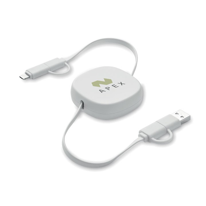 Câble de charge rétractable 60W