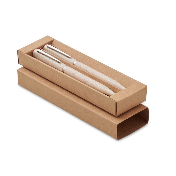 Set de stylo paille de blé/ABS