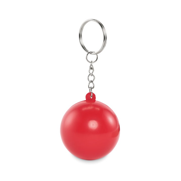 Porte-clés boule en PU