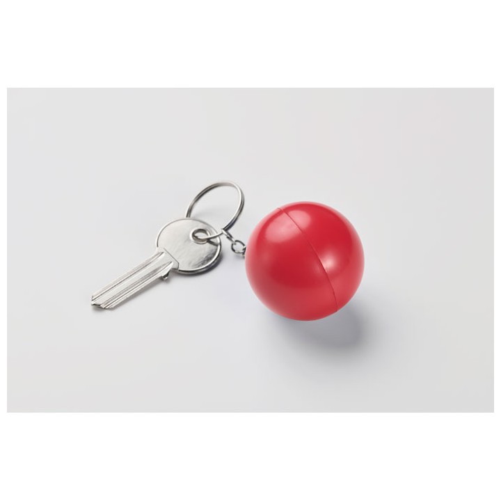 Porte-clés boule en PU