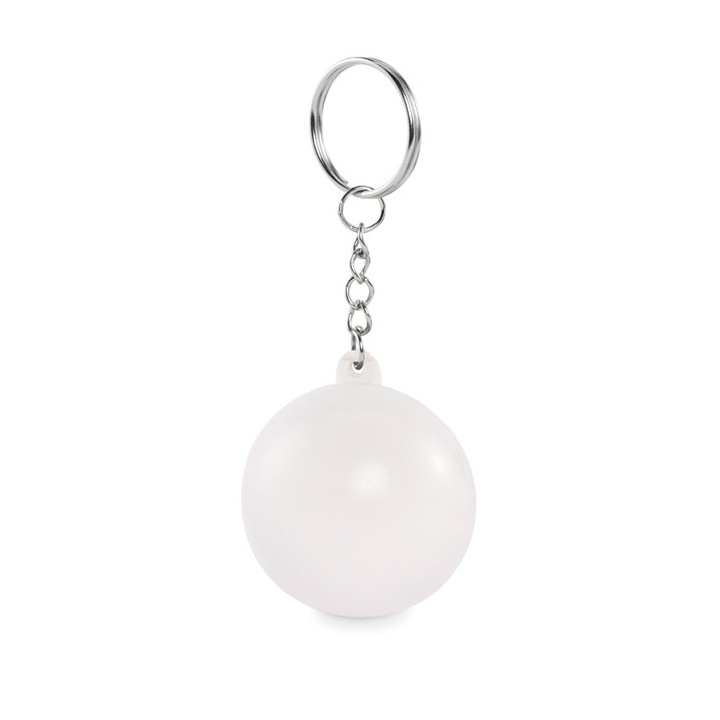 Porte-clés boule en PU