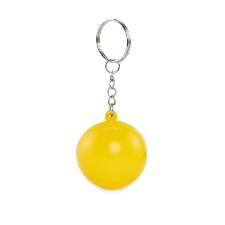 Porte-clés boule en PU