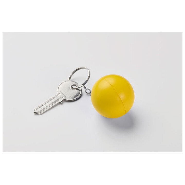 Porte-clés boule en PU