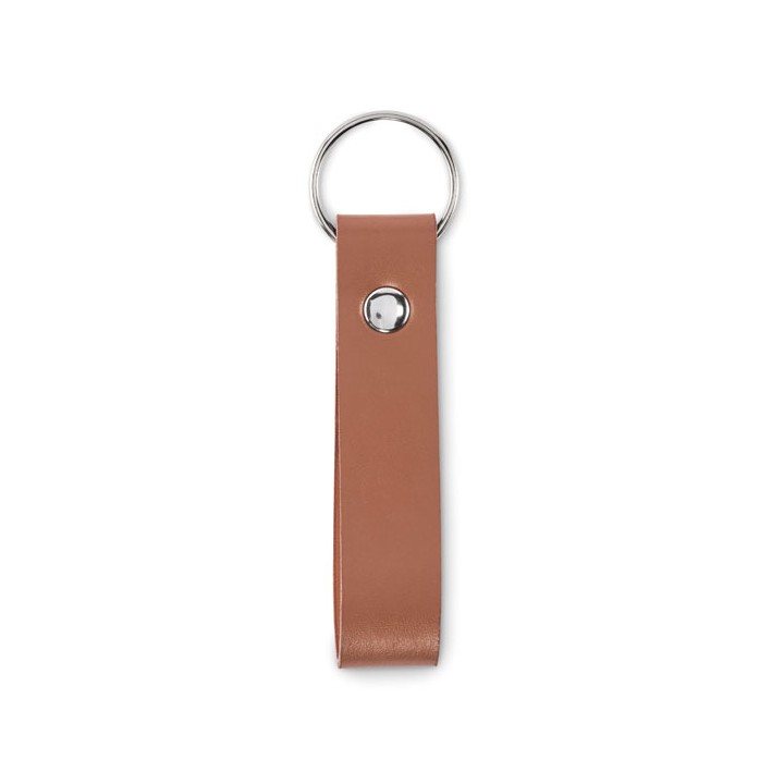 Porte-clés à boucle en PU