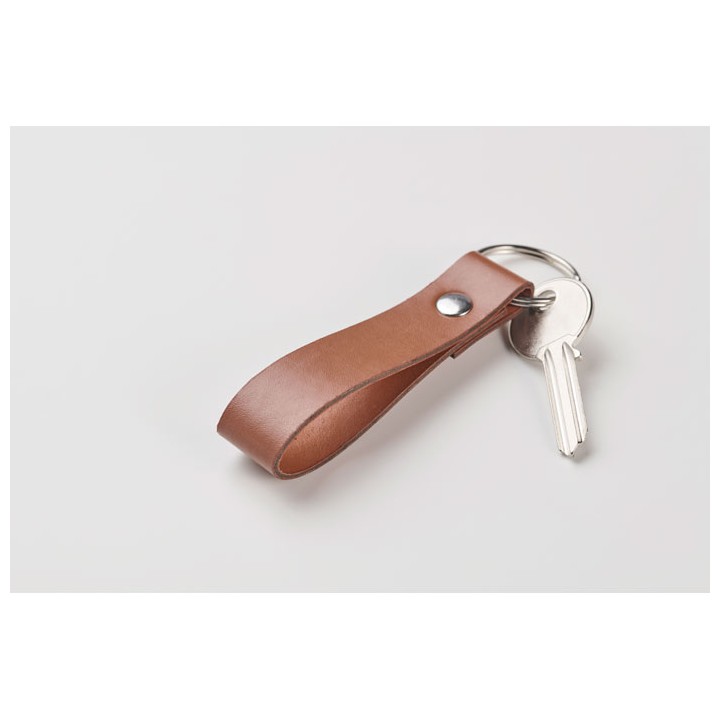 Porte-clés à boucle en PU