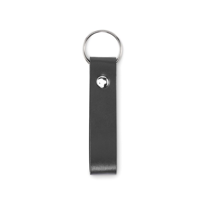 Porte-clés à boucle en PU
