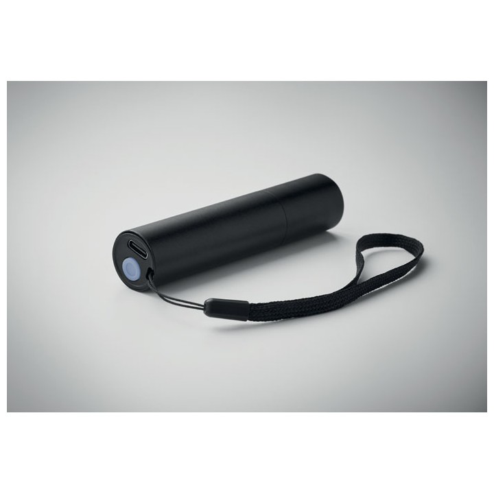 Lampe rechargeable en alu.