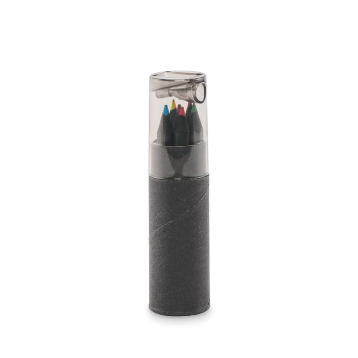 6 crayons de couleur