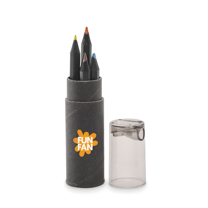 6 crayons de couleur