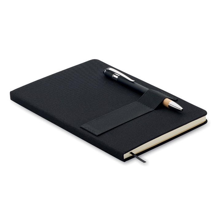 Carnet RPET A5 avec stylo