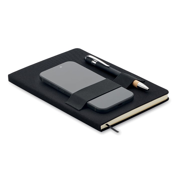 Carnet RPET A5 avec stylo