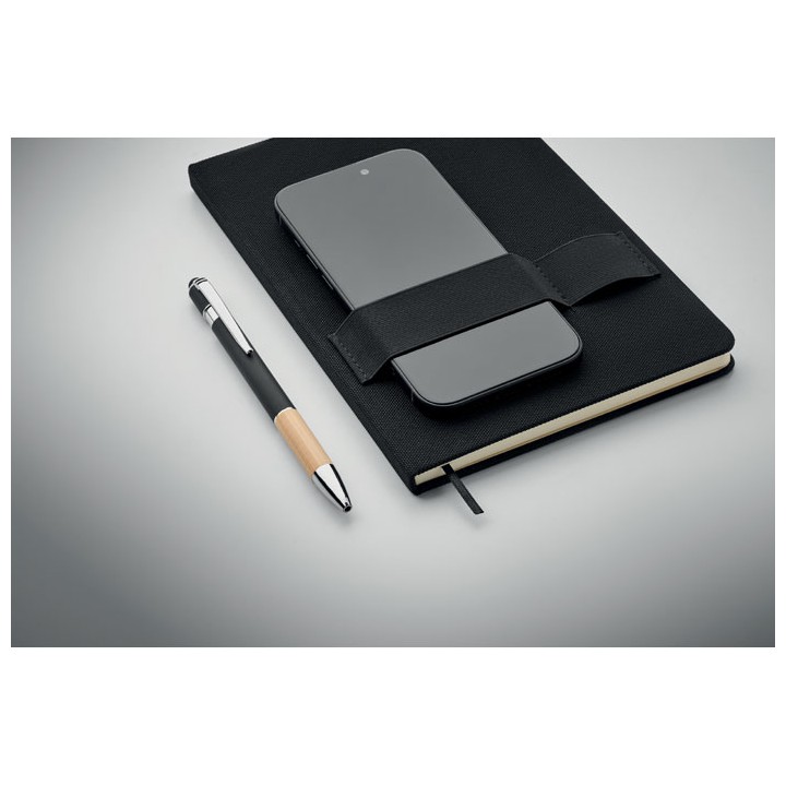 Carnet RPET A5 avec stylo