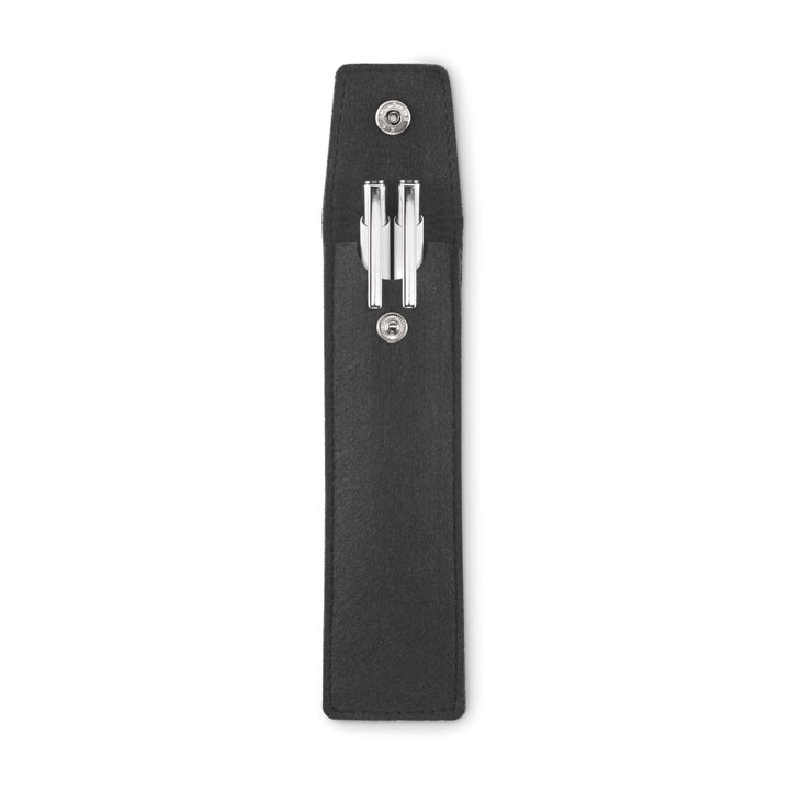 Etui à crayons en feutre RPET