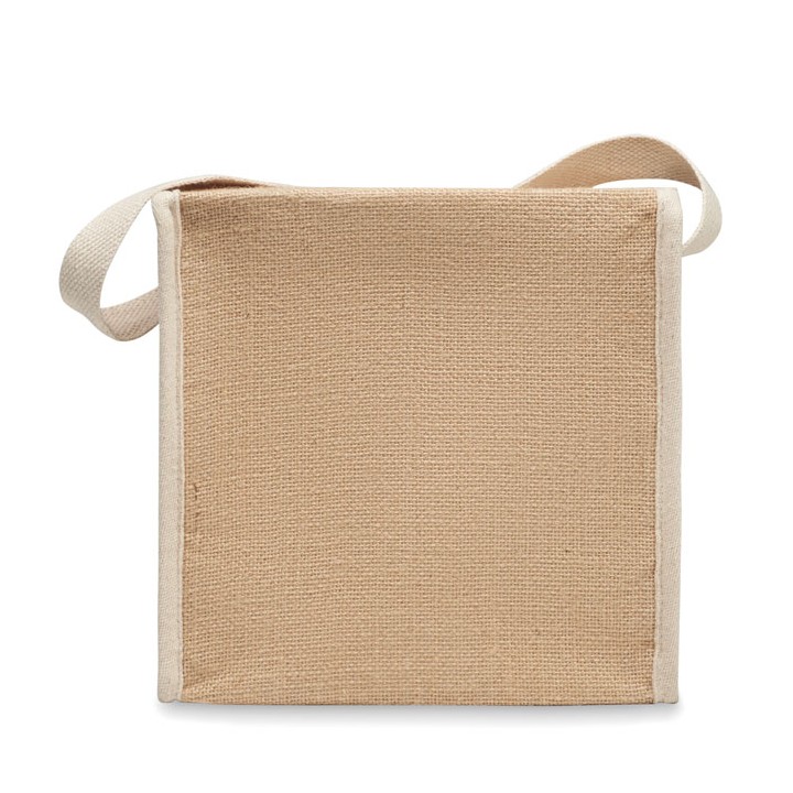 Sac isotherme toile et jute 3L