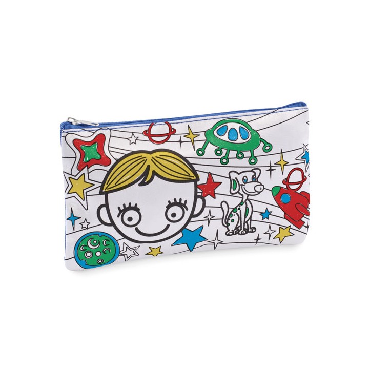 Trousse à crayons avec feutres