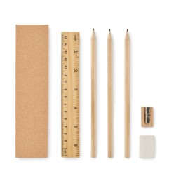 Set d'écriture boîte en papier