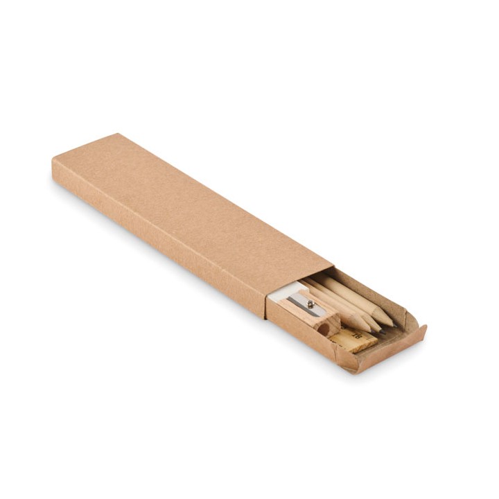 Set d'écriture boîte en papier