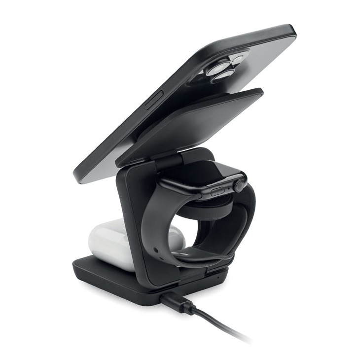 Station de charge pliable 3en1