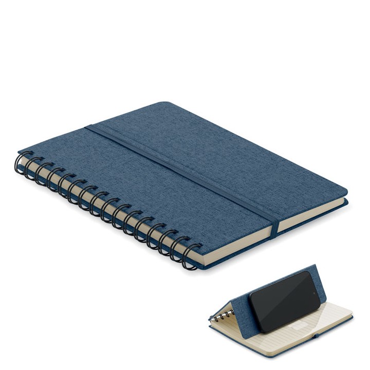 Cahier A5 support de téléphone