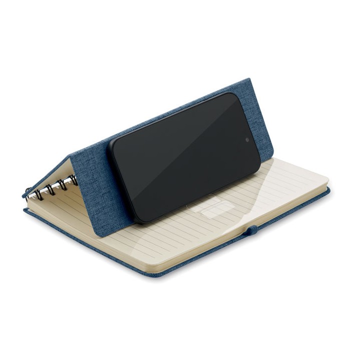 Cahier A5 support de téléphone