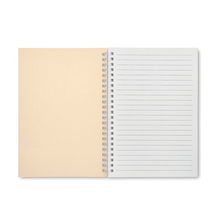 Cahier A5 en carton recyclé