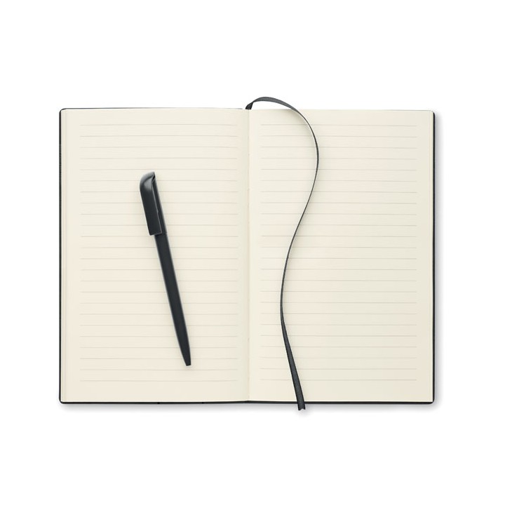 Cahier A5 en PU avec stylo