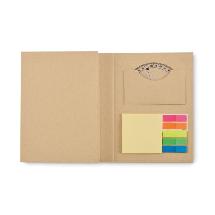 Set de papeterie avec bloc-note