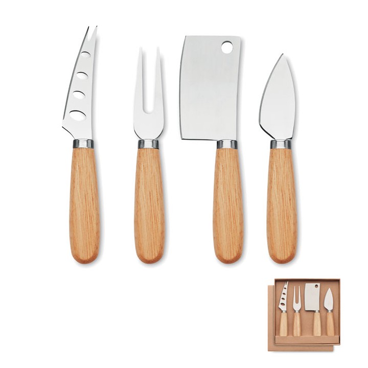 Set de 4 couteaux à fromage