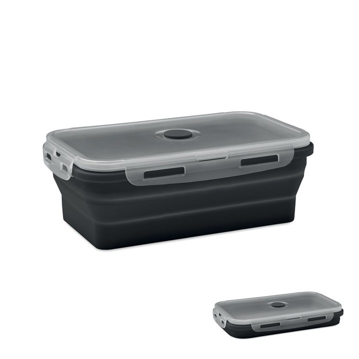 Lunchbox en silicone pliable