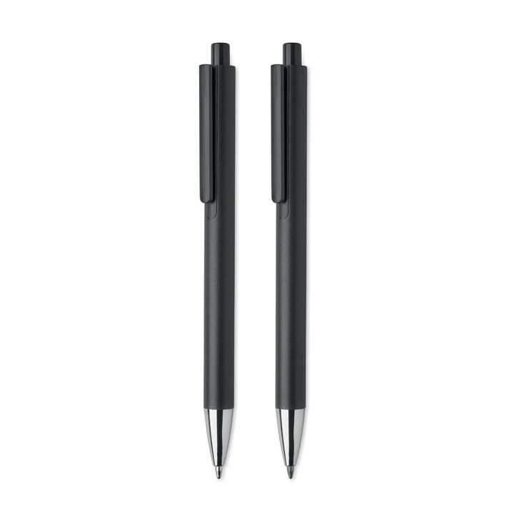 Set de stylos en alu. recyclé